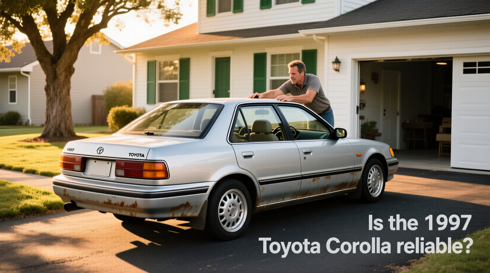 1997 Toyota Corolla hatchback front view