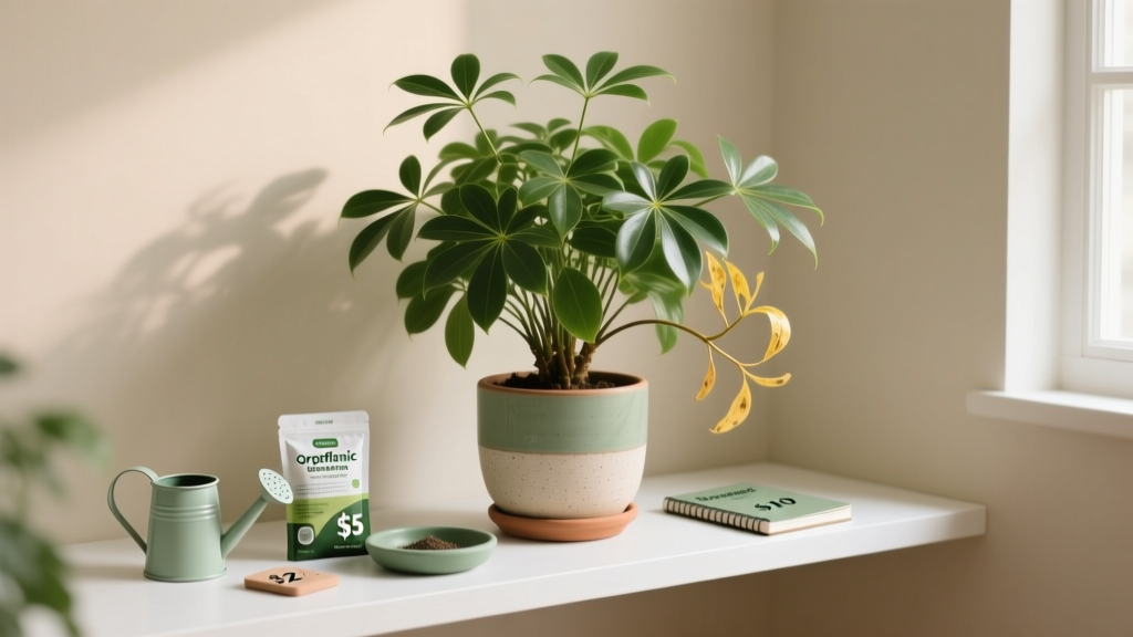 Sheffalera Care: 7 Budget Steps to Prevent Yellow Leaves