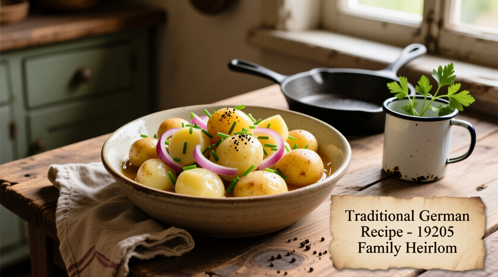 Authentic Old Fashioned German Potato Salad Recipe