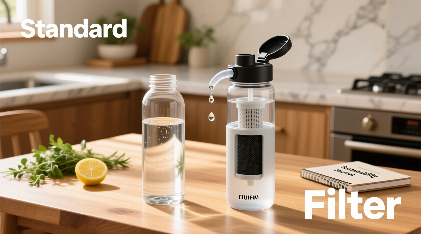 reusable water bottles with filters vs standard bottles are they worth it
