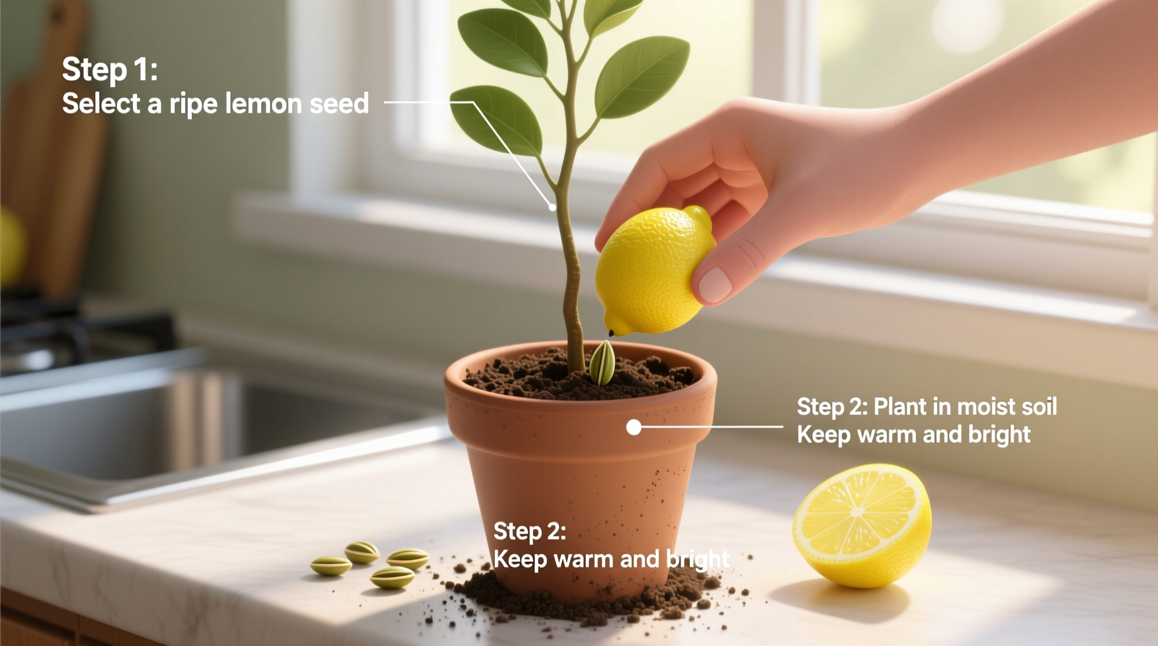 Grow Lemon Tree from Seed: Complete Step-by-Step Guide