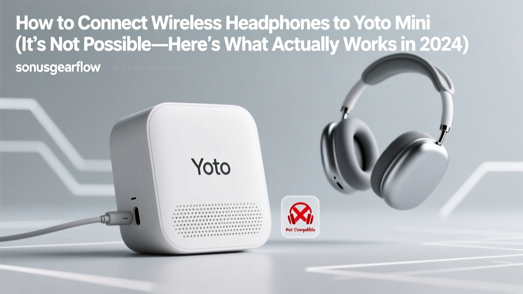 Yoto Mini Wireless Headphones: 3 Workarounds (2026)