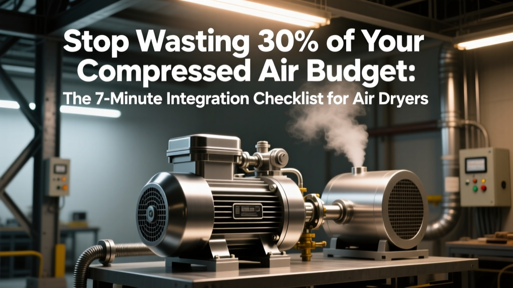 Air Dryer Integration: 7-Minute Checklist to Save 30%