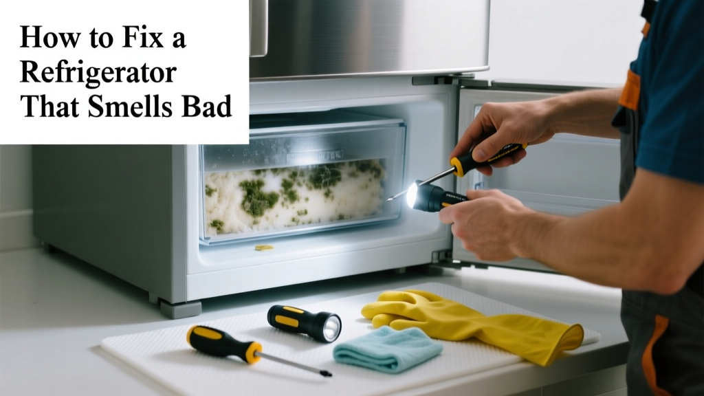 How to Fix a Refrigerator That Smells Bad