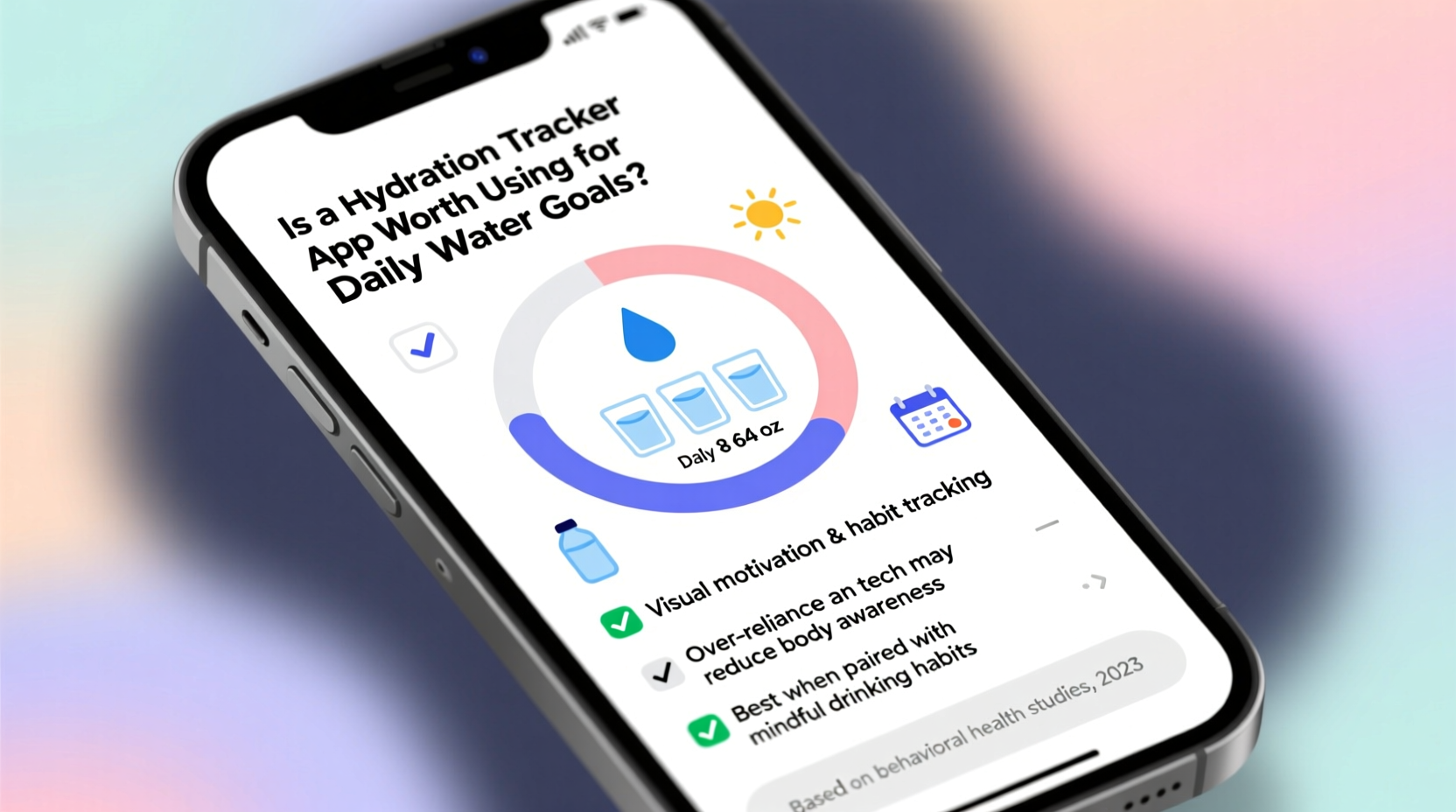 is a hydration tracker app worth using for daily water goals