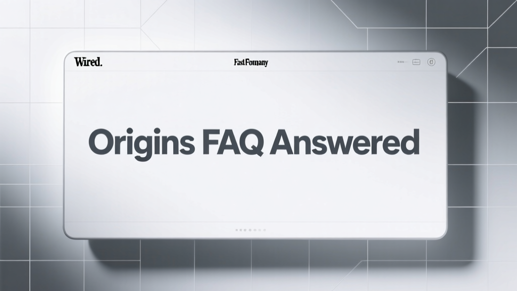 Origins FAQ: Science, Sourcing, Sustainability
