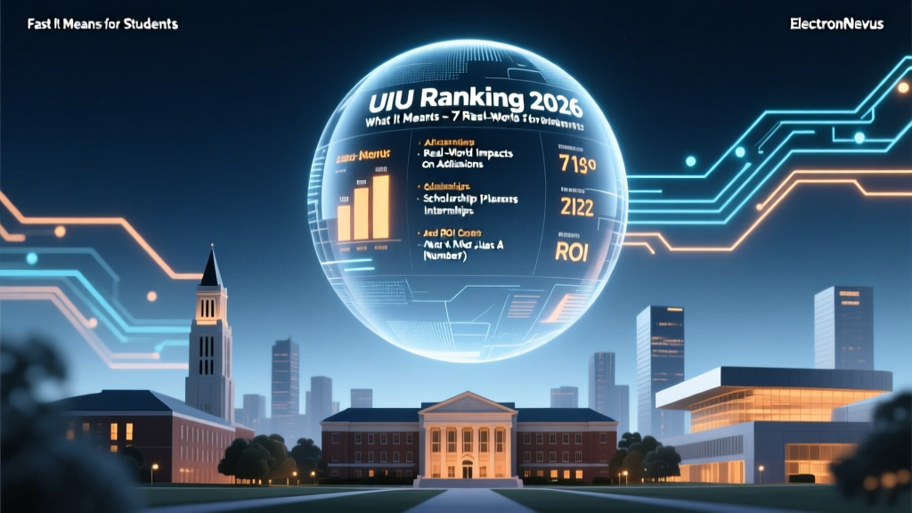 Uiuc Ranking 2026 What It Means For Students: 7 Real-World Impacts on Admissions, Scholarships, Internships, and ROI (Not Just a Number)