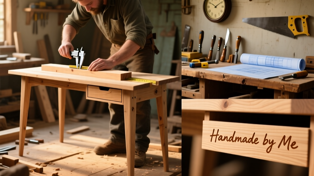 DIY Solid Wood Desk Build Guide