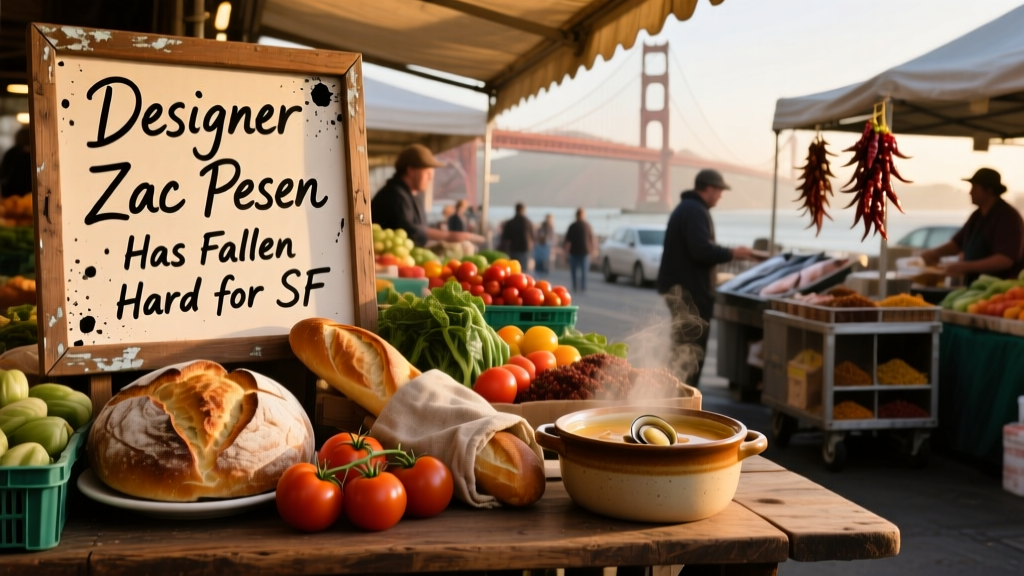 Designer Zac Posen Has Fallen Hard For San Francisco: A Culinary Love Affair in the City by the Bay