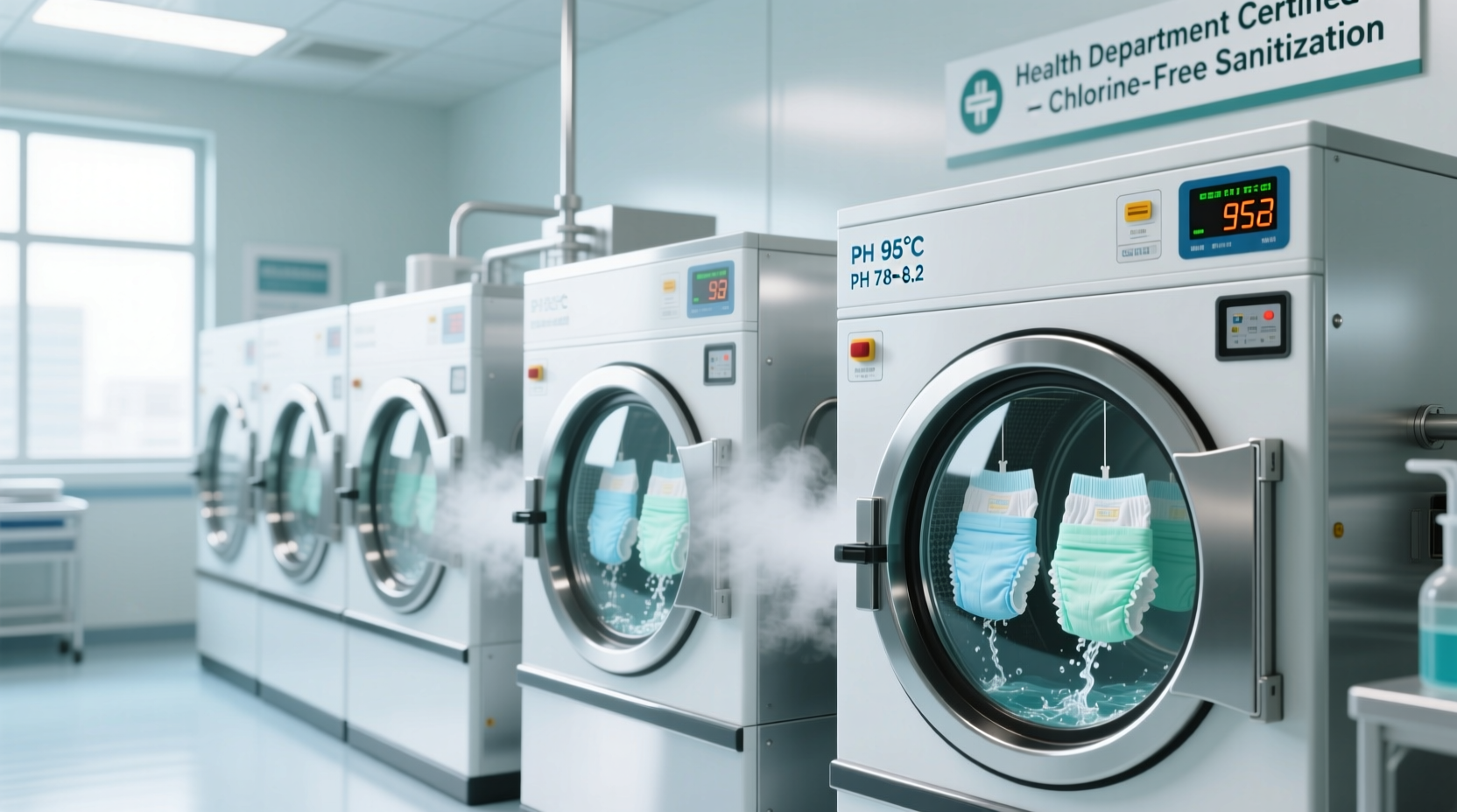 sanitize cloth diapers without chlorine bleach