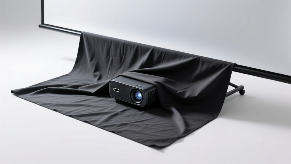 DIY Blackout Cloth Projector Screen: Build for $30