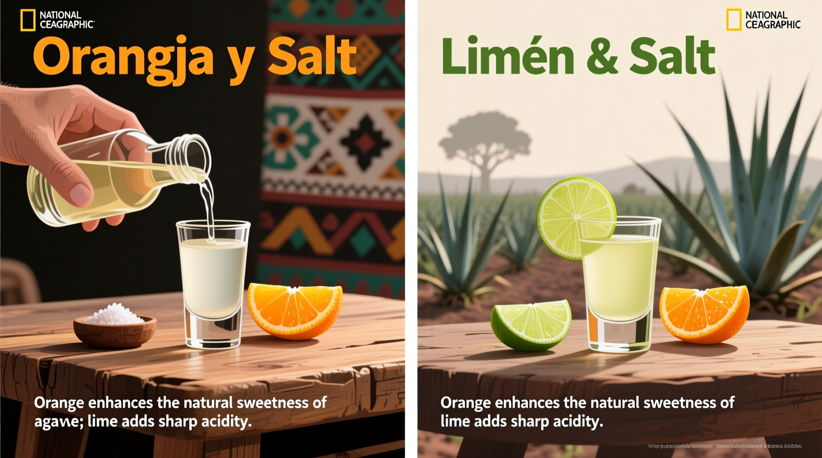 why is some tequila served with orange and salt not lime