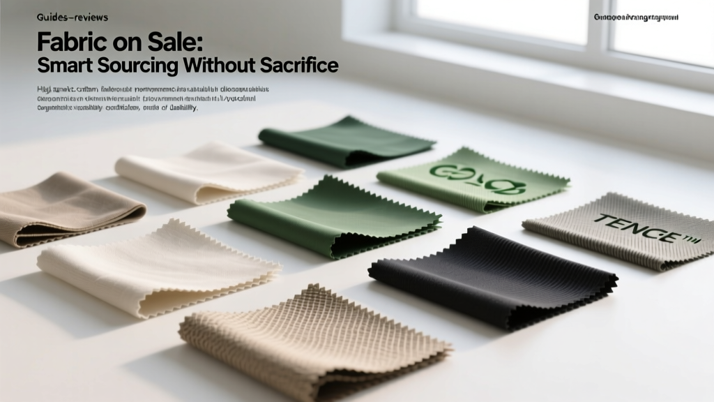 Fabric on Sale: Smart Sourcing Without Sacrifice