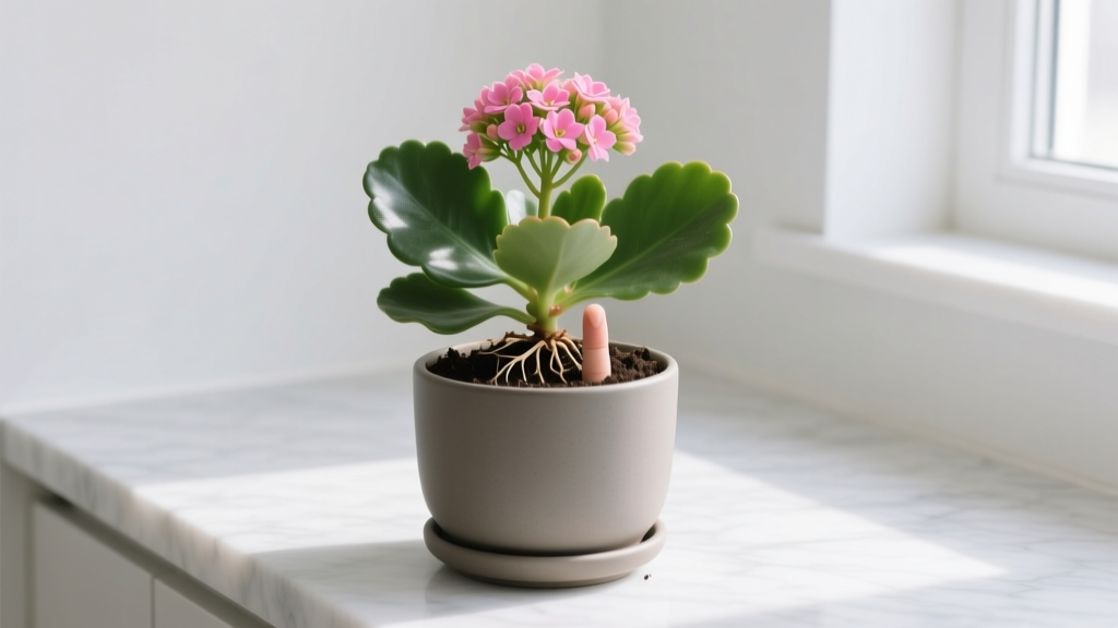 Kalanchoe Watering Rule: Soil Test, Not Calendar