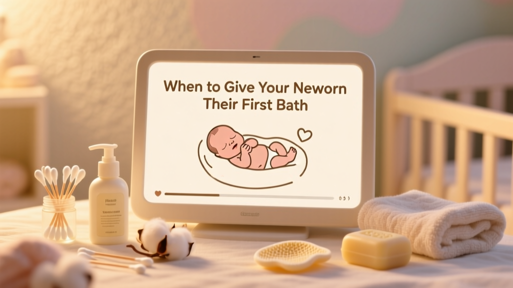 When to Give Your Newborn Their First Bath: Evidence-Based Guidance for Parents