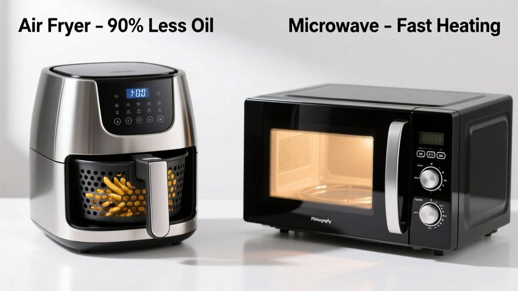 Air Fryer vs Microwave: Crispy, Healthy Cooking Compared