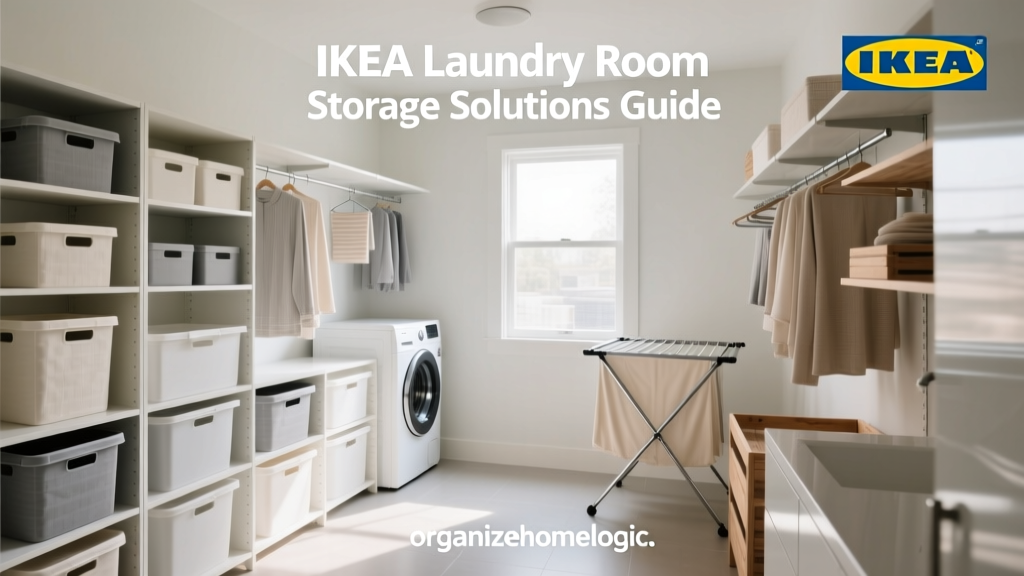IKEA Laundry Room Storage Solutions Guide