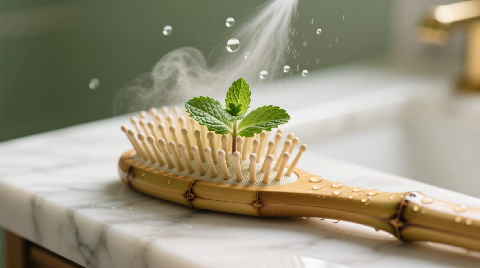 eco friendly cleaning tips for bamboo hairbrushes