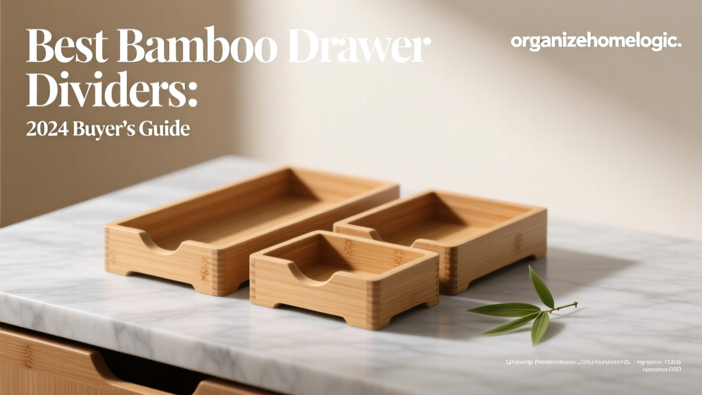 Best Bamboo Drawer Dividers: 2024 Buyer’s Guide