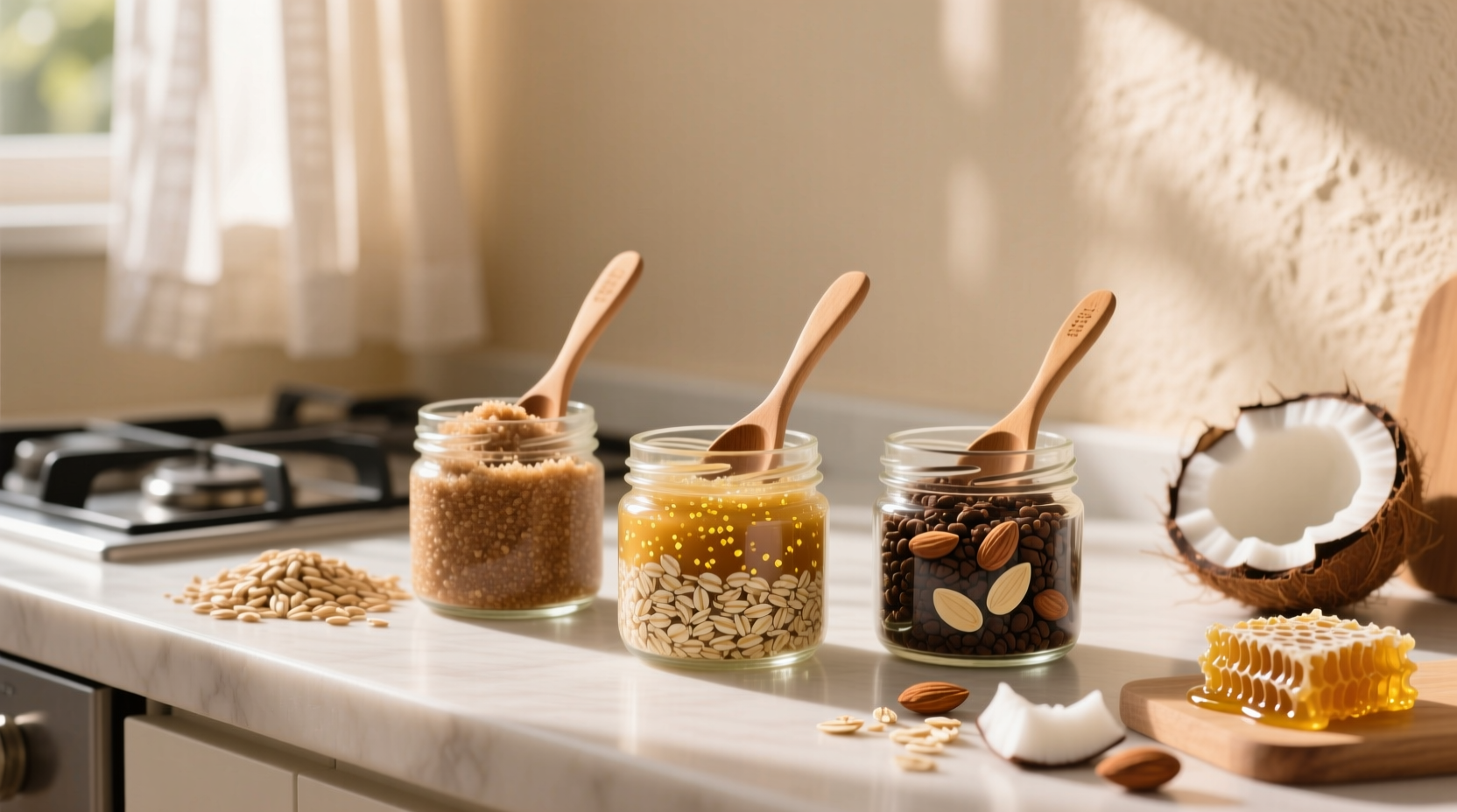 save money with homemade body scrubs