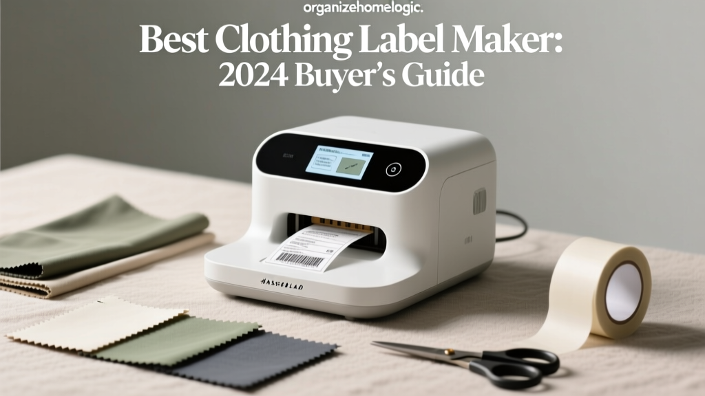 Best Clothing Label Maker: 2024 Buyer's Guide