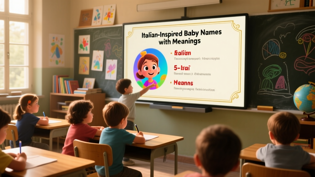 Italian-Inspired Baby Names With Meanings: A Research-Based Guide for Parents and Educators