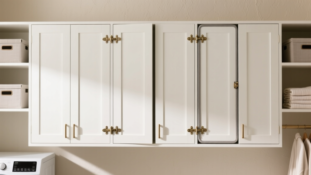 Laundry Room Cabinet Door Gap Fix: Stop Socks, Measuring ...