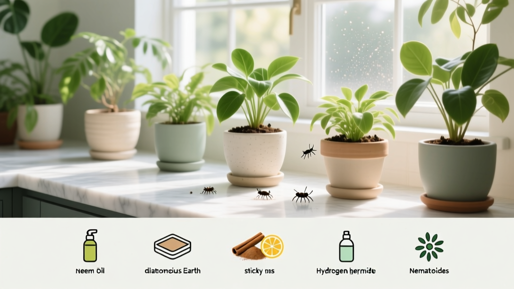 How to Get Bugs Out of Indoor Plant Soil