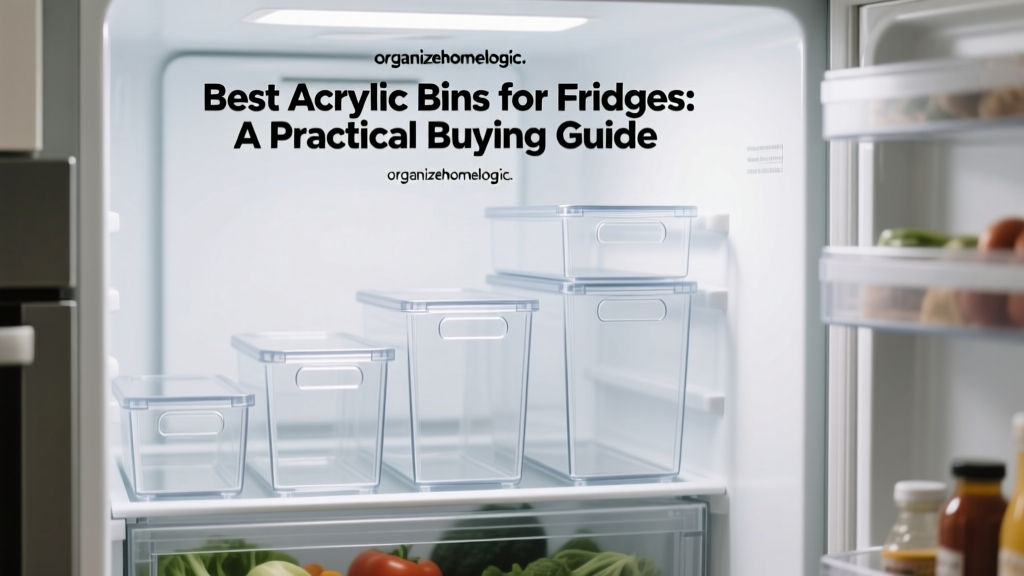 Best Acrylic Bins for Fridges: A Practical Buying Guide