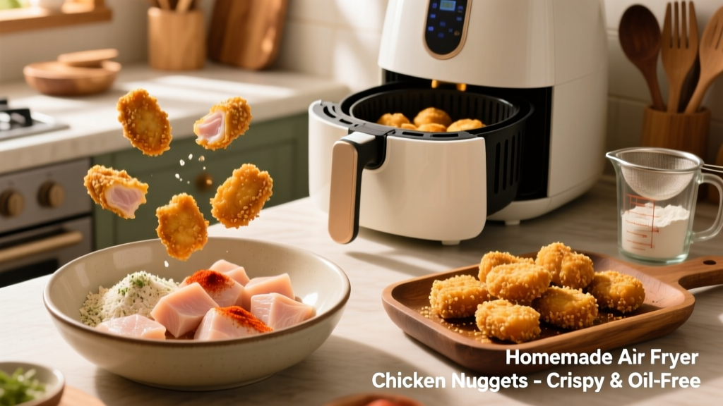 Homemade Air Fryer Chicken Nuggets: Crispy & Oil-Free