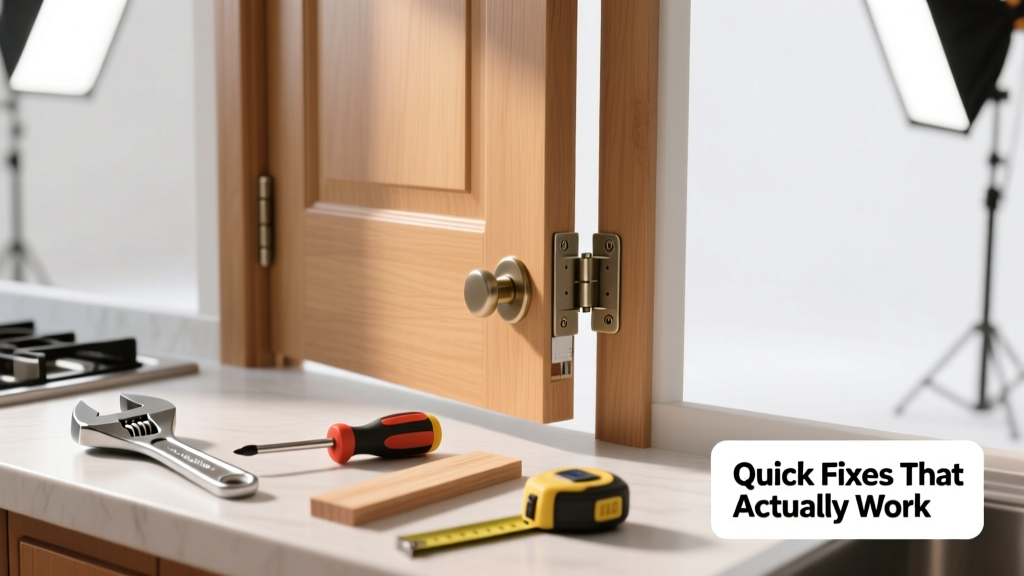 Kitchen Door Won’t Latch? Quick Fixes That Actually Work
