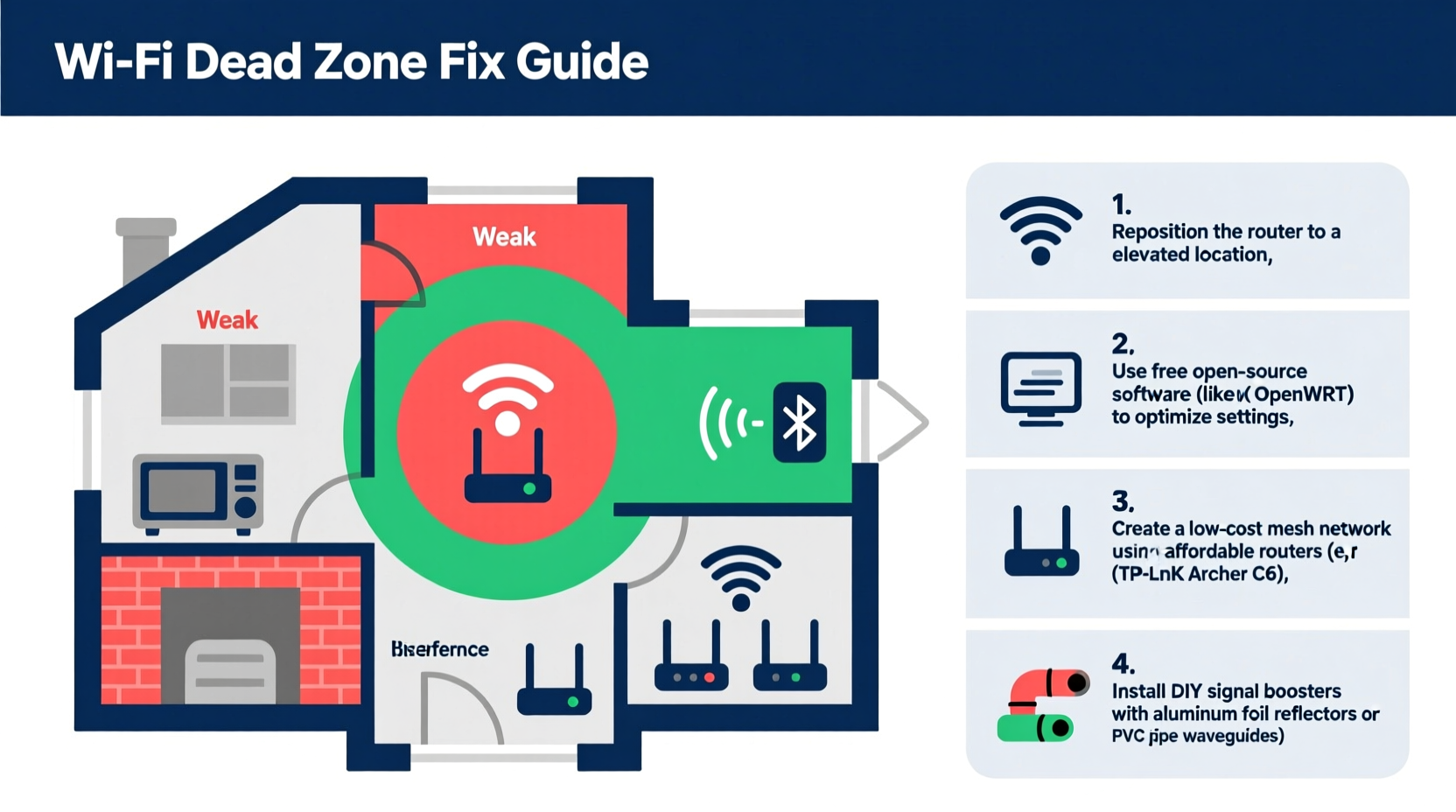 why is my wifi slower in certain rooms and how to fix dead zones cheaply