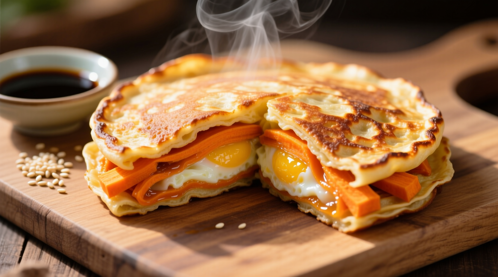 Perfect Sweet Potato and Egg Pancake Recipe in 20 Minutes