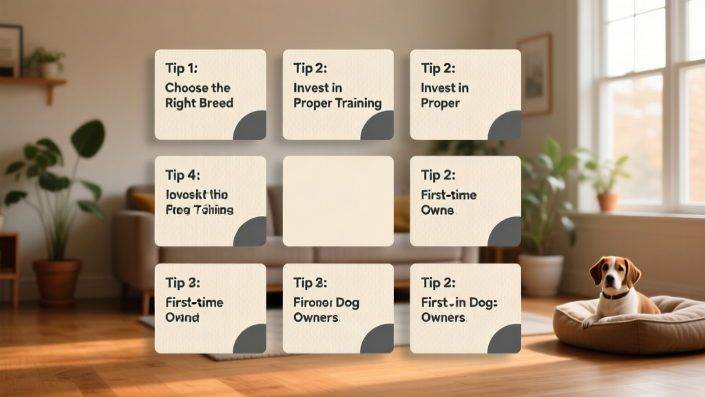14 Tips for First-Time Dog Owners