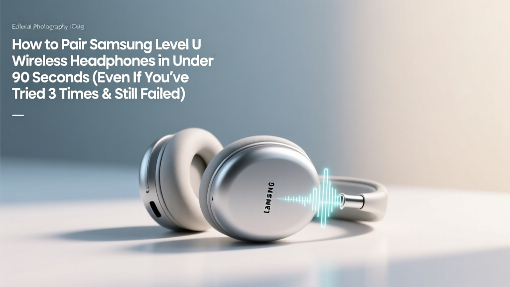 Samsung Level U Pairing Guide: Fix Bluetooth Issues