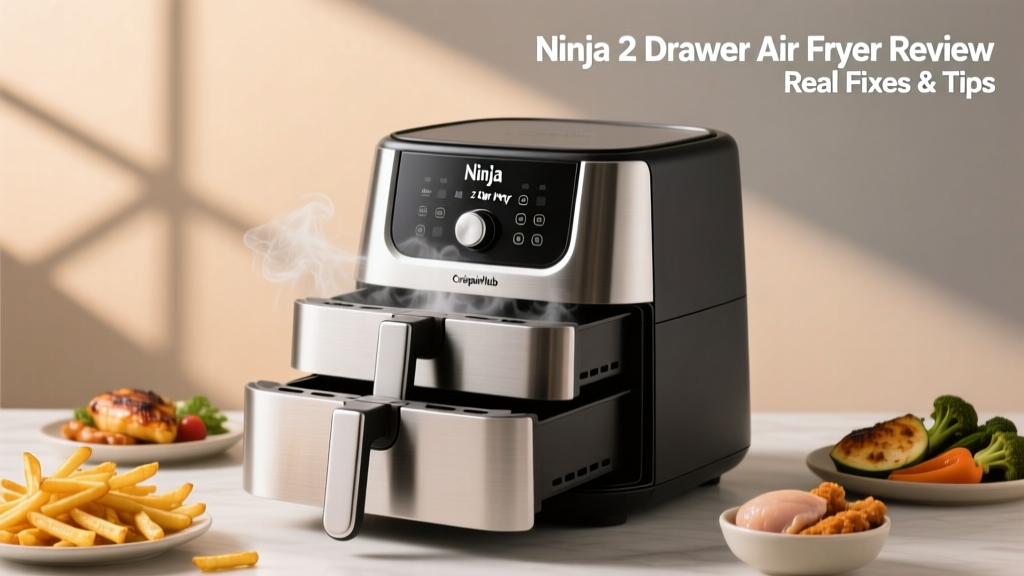 Ninja 2 Drawer Air Fryer Review: Real Fixes & Tips