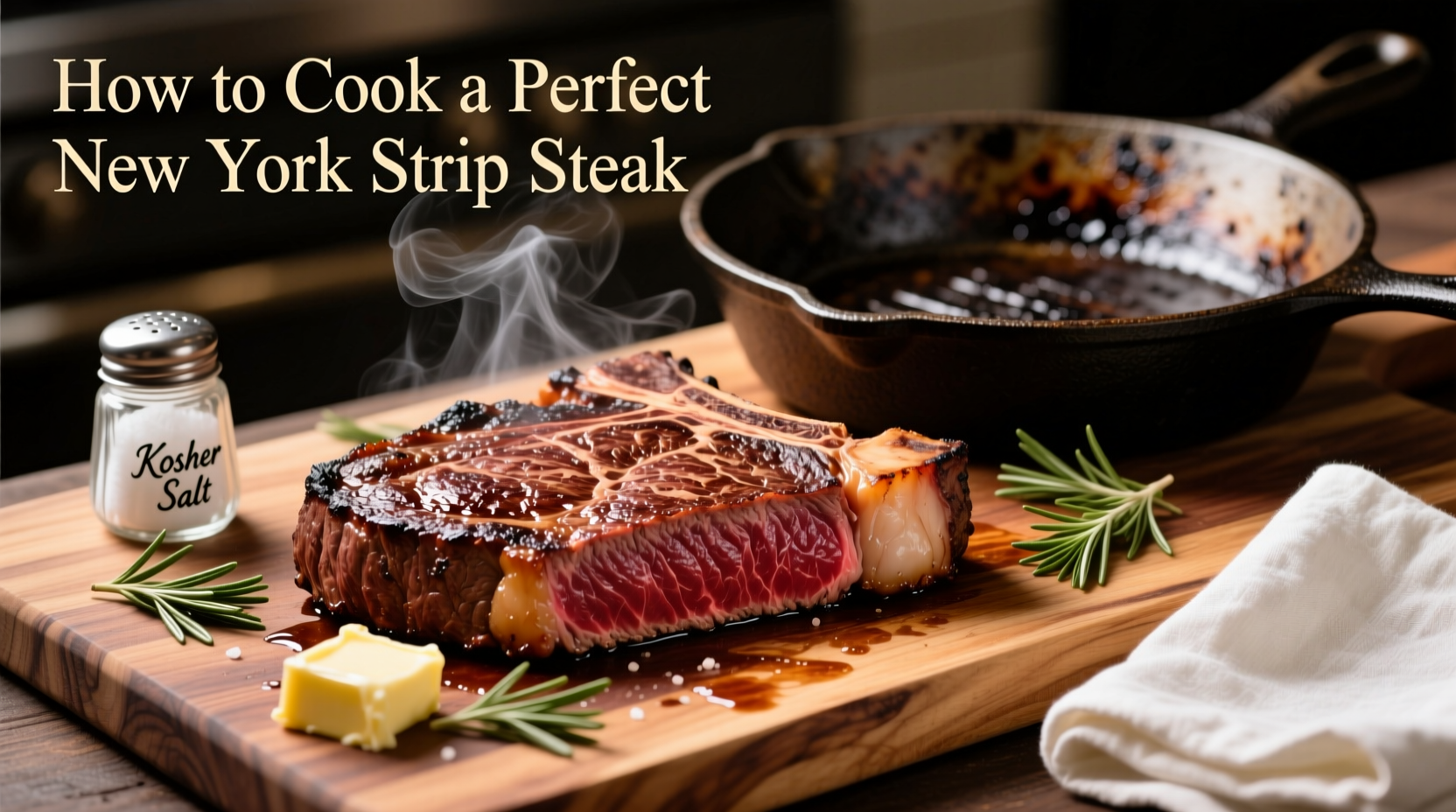 how to cook new york strip steak