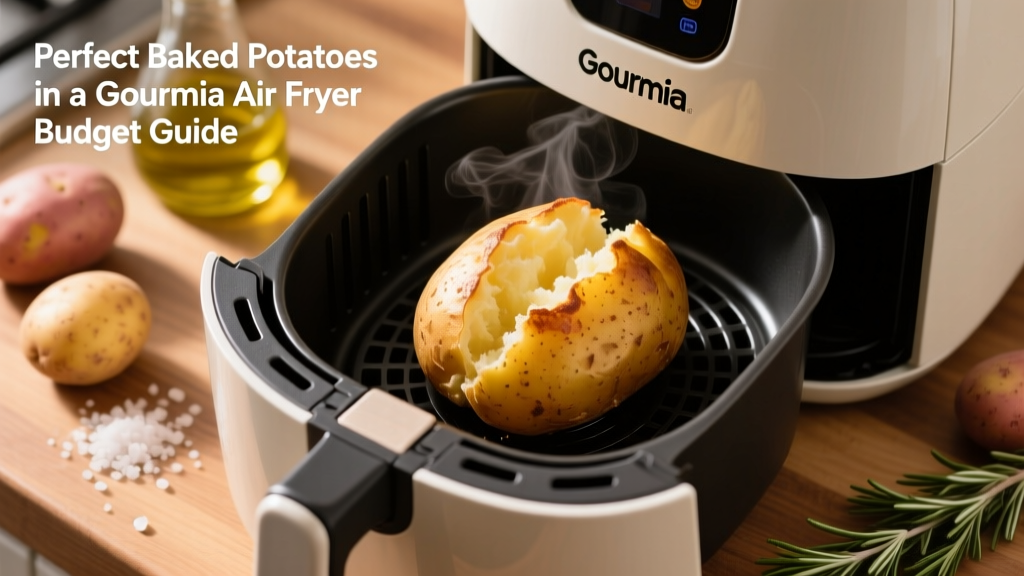 Perfect Baked Potatoes in a Gourmia Air Fryer (Budget Guide)