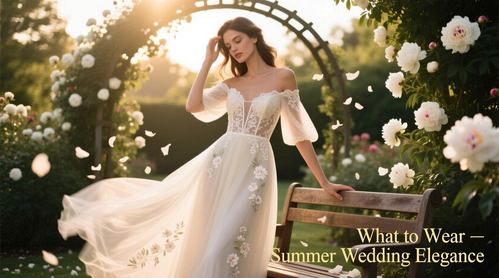 a dress for a summer wedding