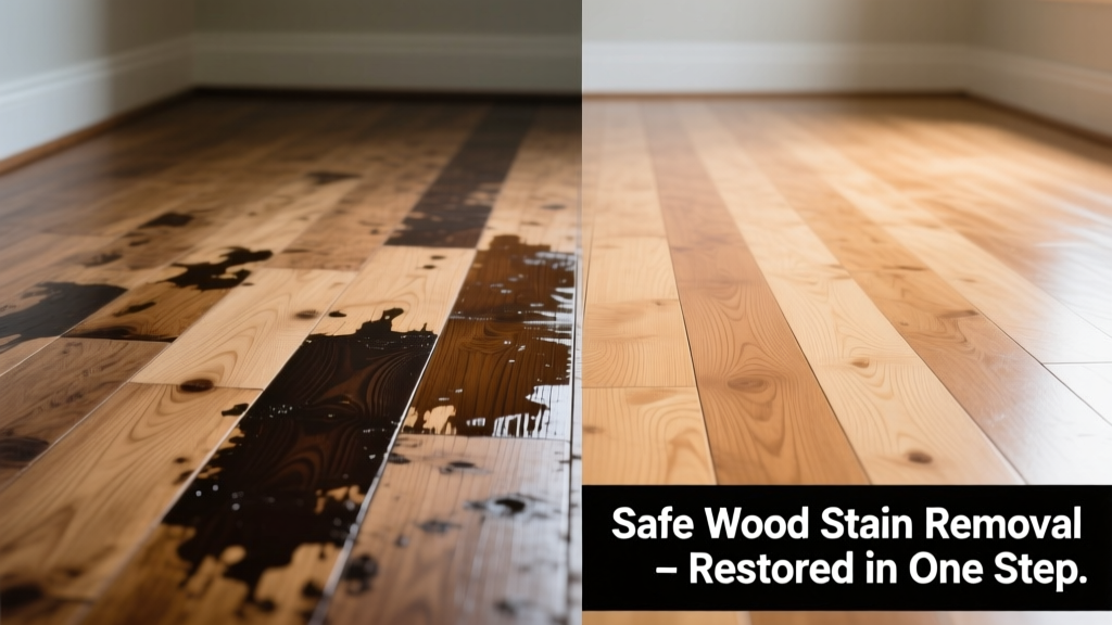 How to Remove Wood Stain from Hardwood Floors Safely
