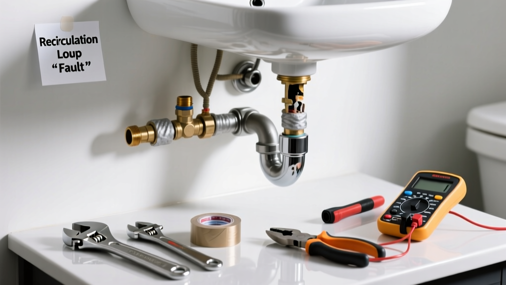 Hot Water Recirculation Not Working in Bathroom Fix