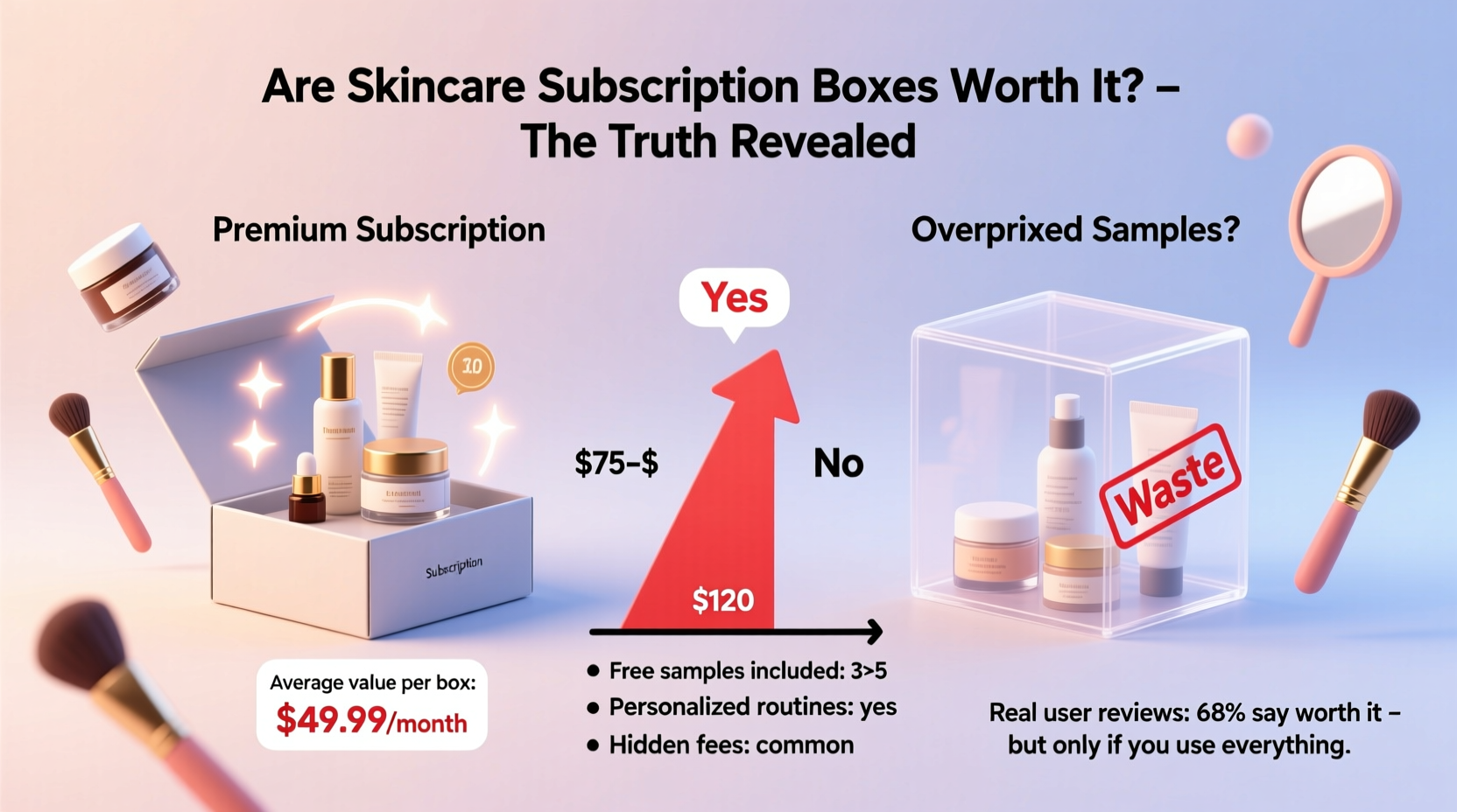 are subscription boxes worth it for skincare or just overpriced samples