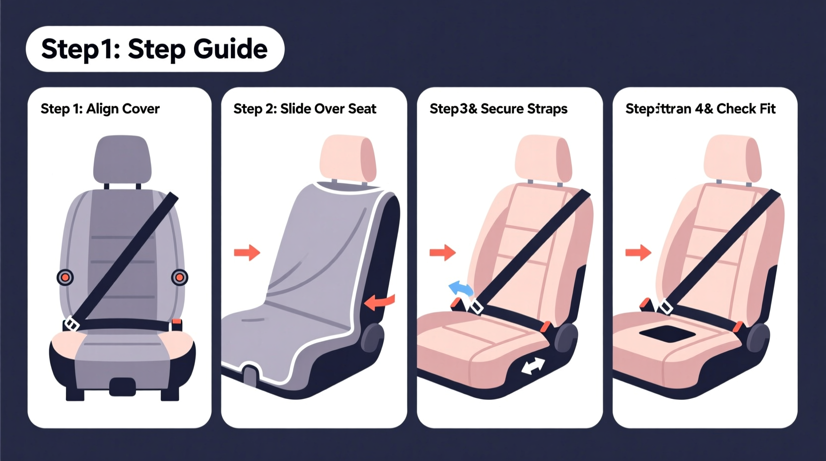 how to install car seat covers