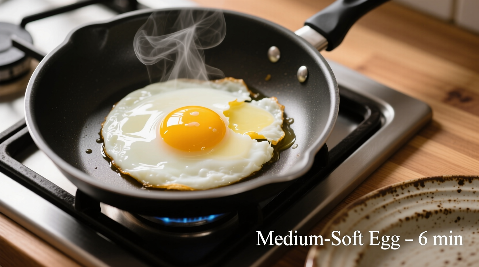 how to cook over medium eggs