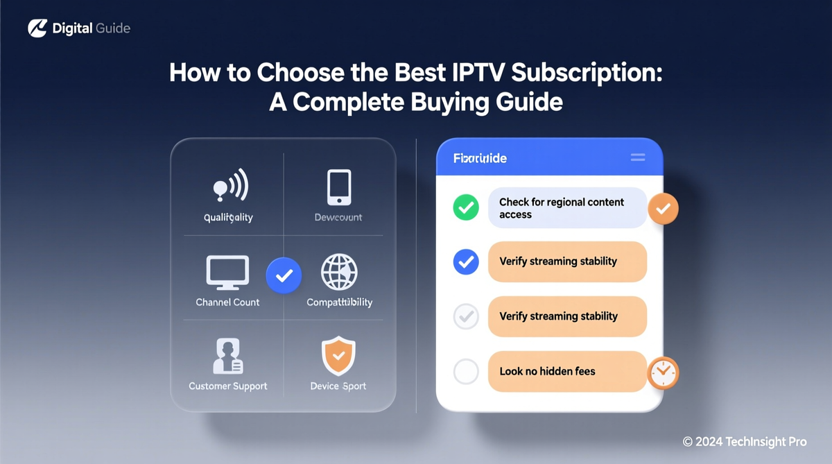 How to Choose the Best IPTV Subscription: A Complete Buying Guide