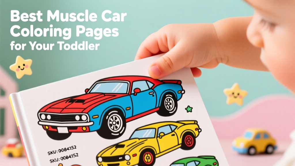 Best Muscle Car Coloring Pages for Your Toddler: Safety-Tested, Developmentally Appropriate Designs (Ages 2–4)
