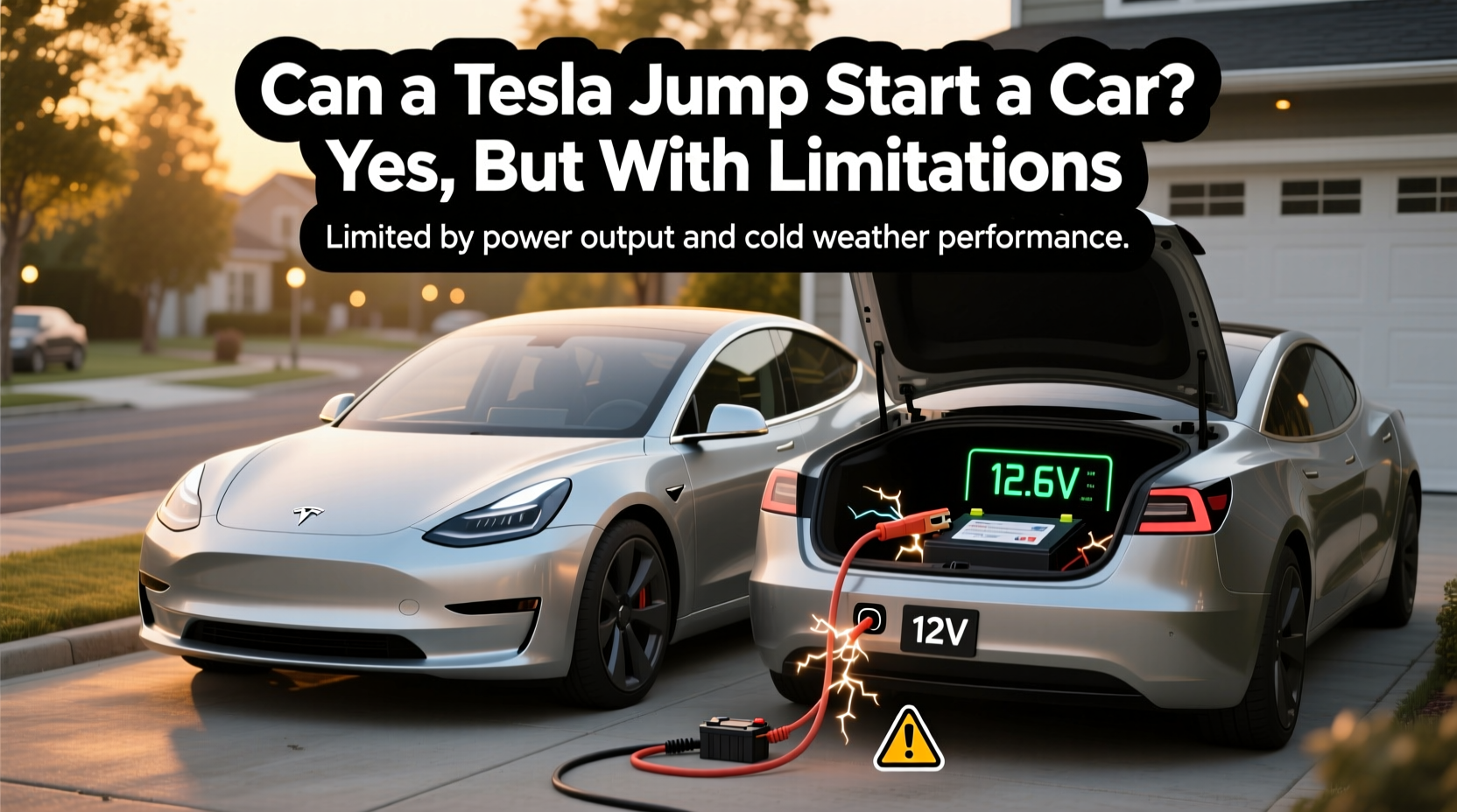 can a tesla jump start a car