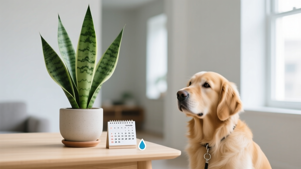 Snake Plant Watering Schedule: Pet-Safe & Thriving (2026)