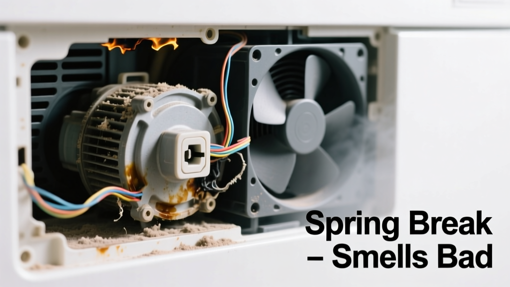 Spring Broken Smells Bad: Quick Diagnosis Guide