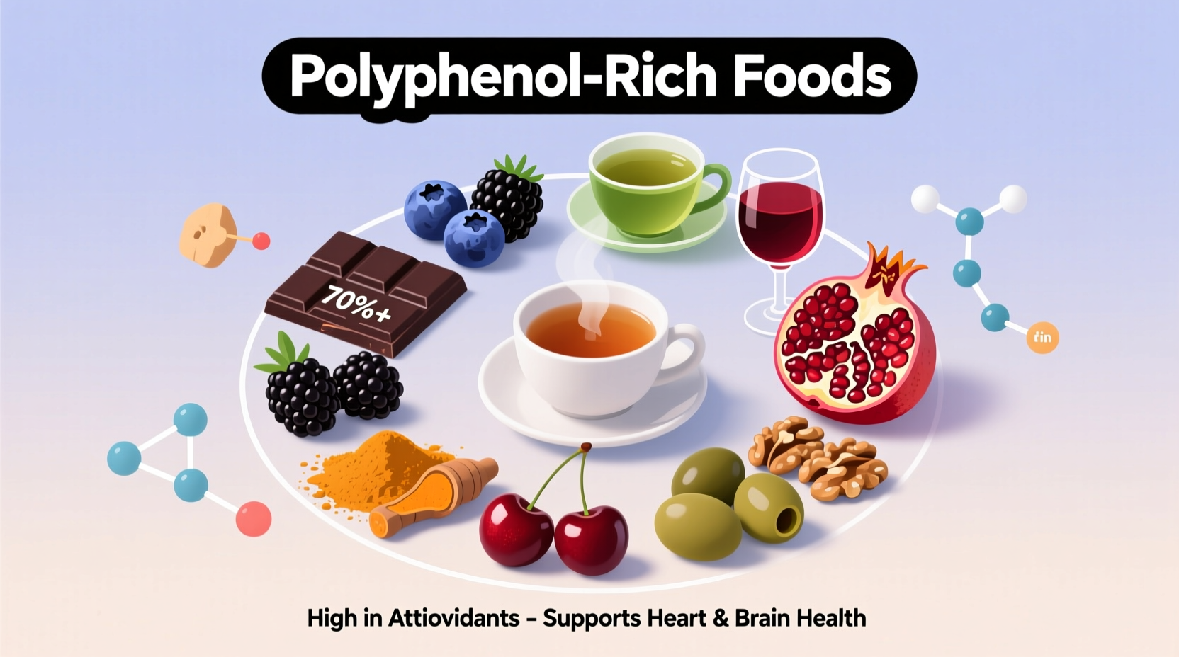 Top Polyphenol-Rich Foods: Science-Backed List & Benefits